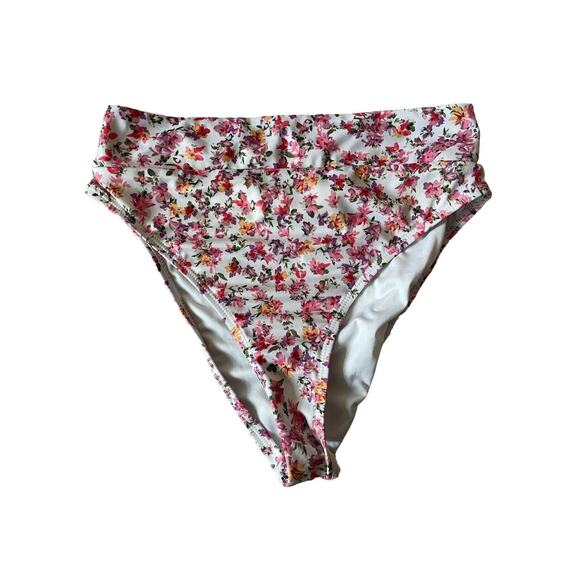 Aeropostale Women's Size Small Bikini Bottom High Rise Floral Boho AS IS - Picture 1 of 5